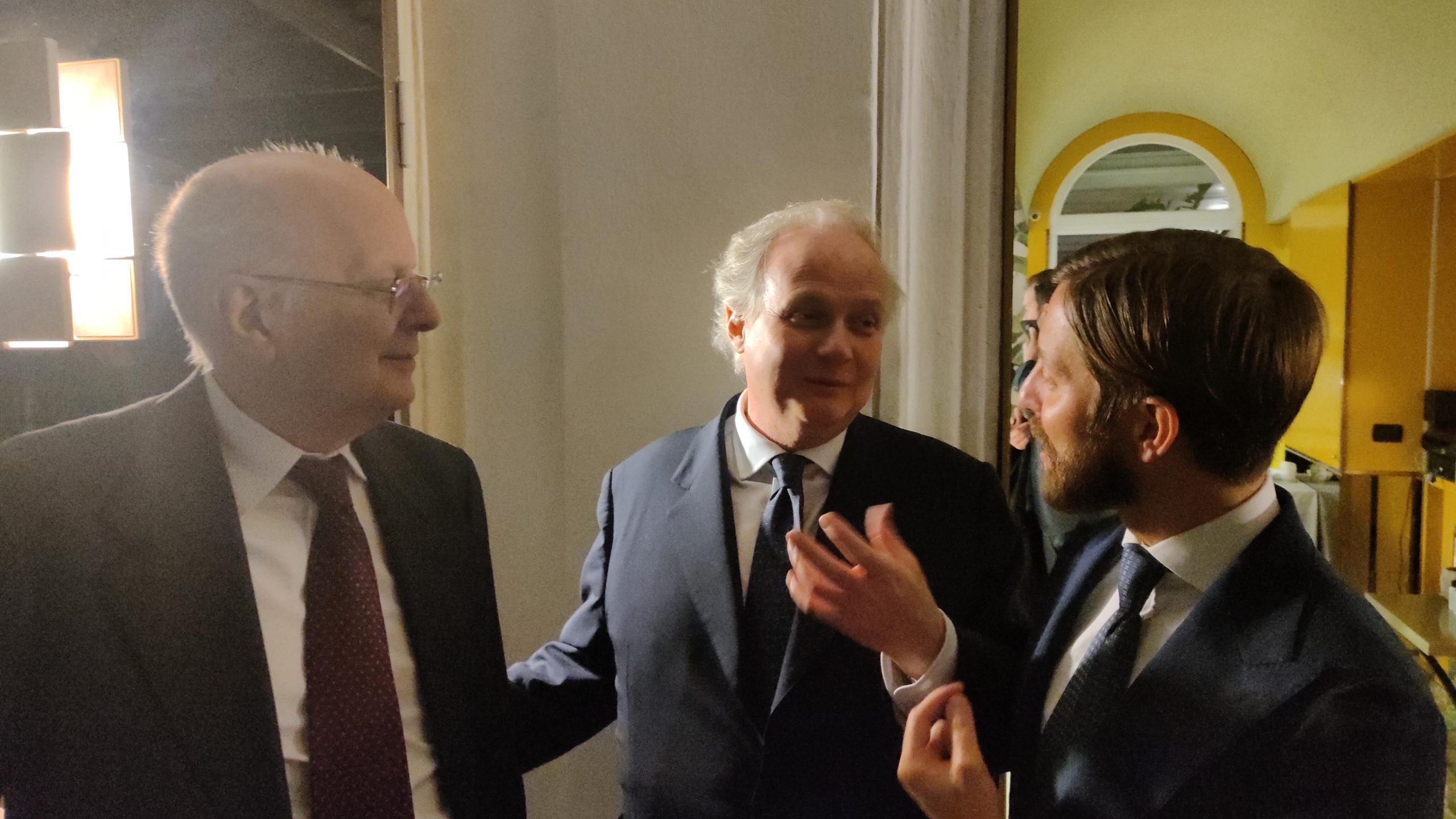 Pellegrino Capaldo, Stefano Lucchini, Marcello Presicci